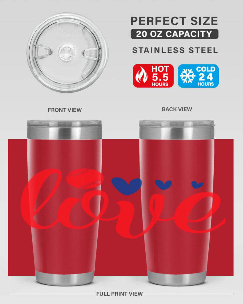 Love 2052#- baseball- Tumbler