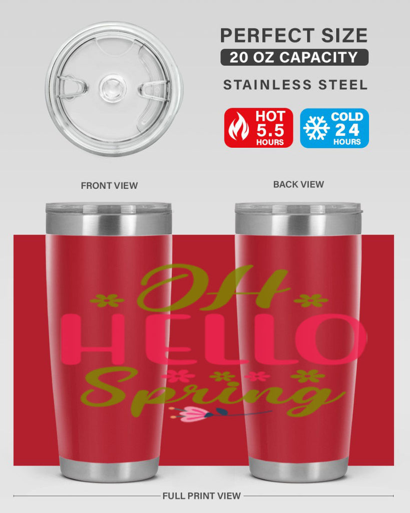 Oh Hello Spring 360#- spring- Tumbler