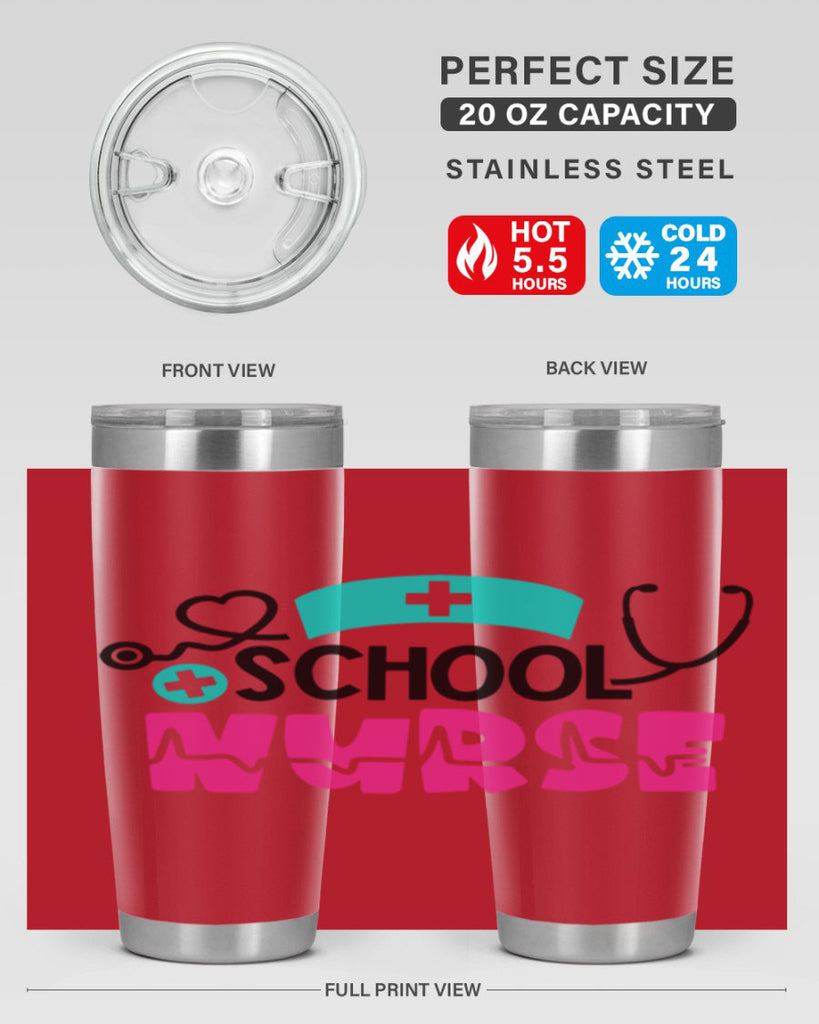 School Nurse Style Style 50#- nurse- tumbler