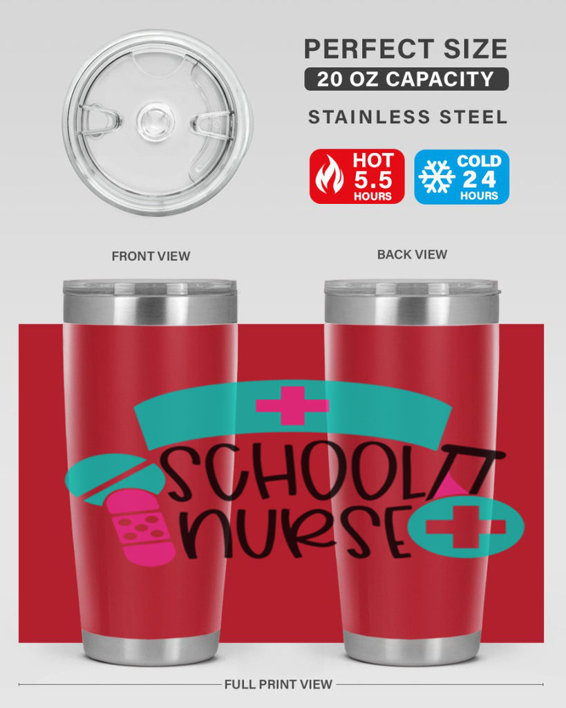 School Nurse Style Style 52#- nurse- tumbler
