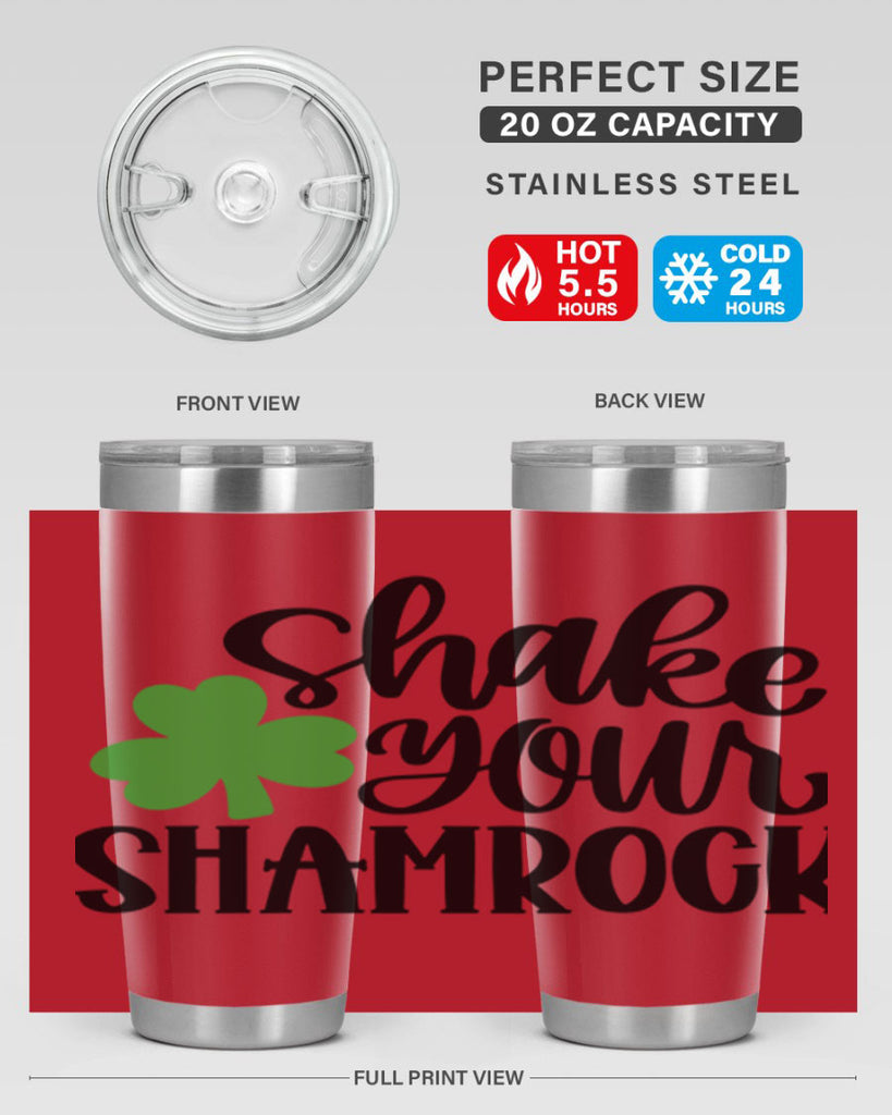 Shake Your Shamrock Style 33#- St Patricks Day- Tumbler