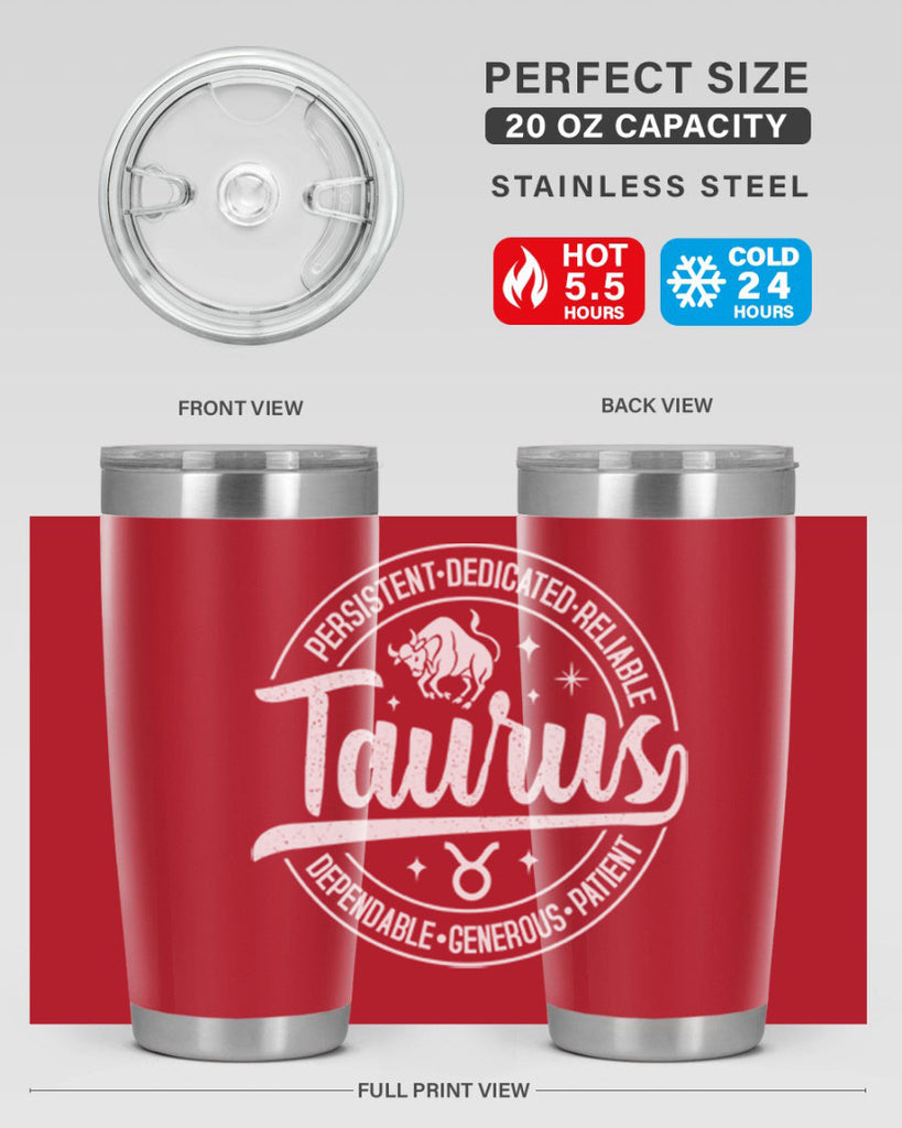 Taurus 495#- zodiac- Tumbler