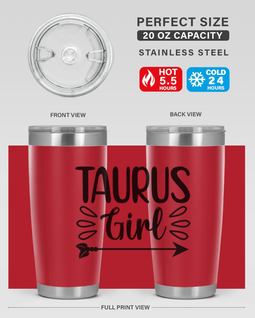 Taurus girl 500#- zodiac- Tumbler