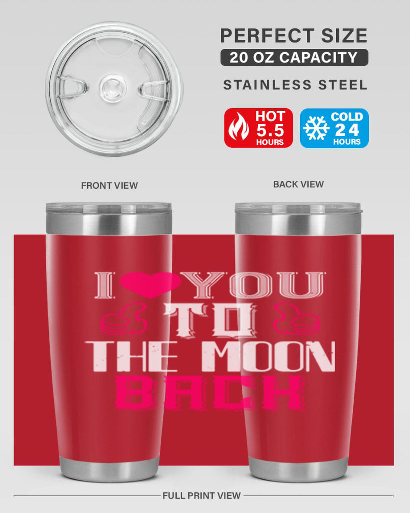 ilove you to the moon beach 49#- valentines day- Tumbler