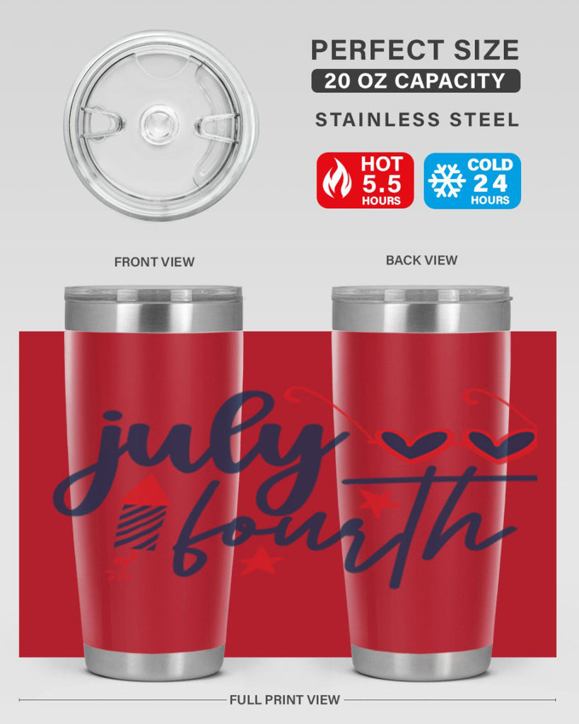 july fourth Style 70#- Fourt Of July- Tumbler