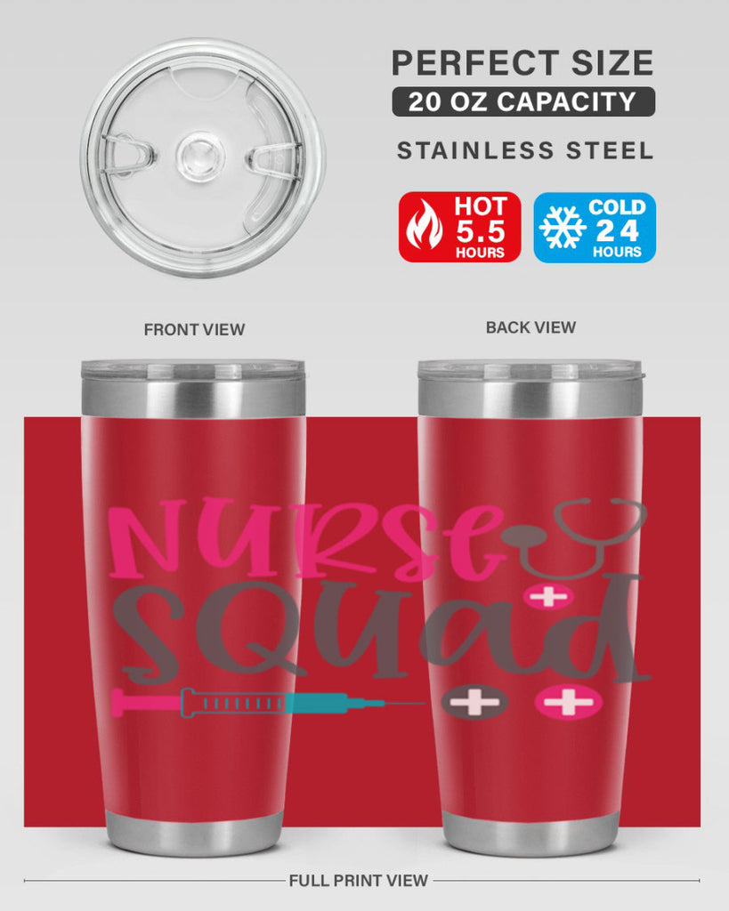 nurse squad Style 373#- nurse- tumbler