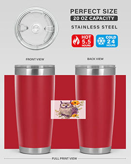 owl 4#- owl- Tumblers