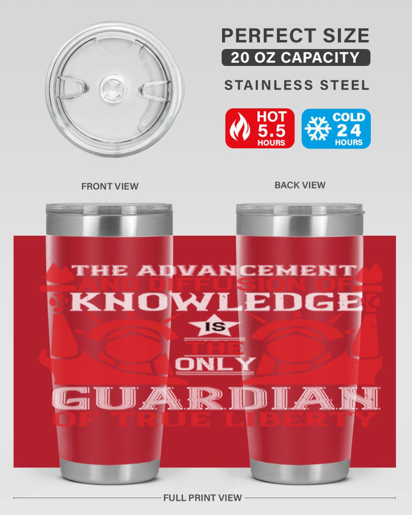the advencement and diffusion of knowledge Style 190#- Fourt Of July- Tumbler