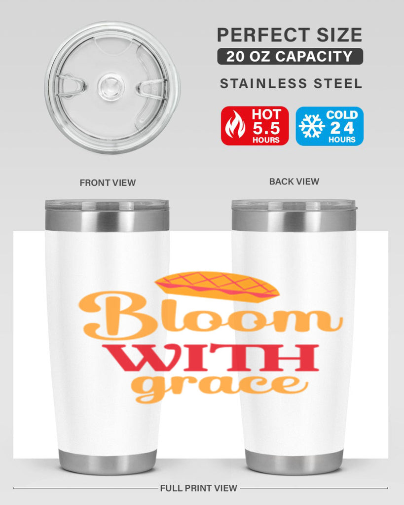 Bloom with grace 81#- spring- Tumbler