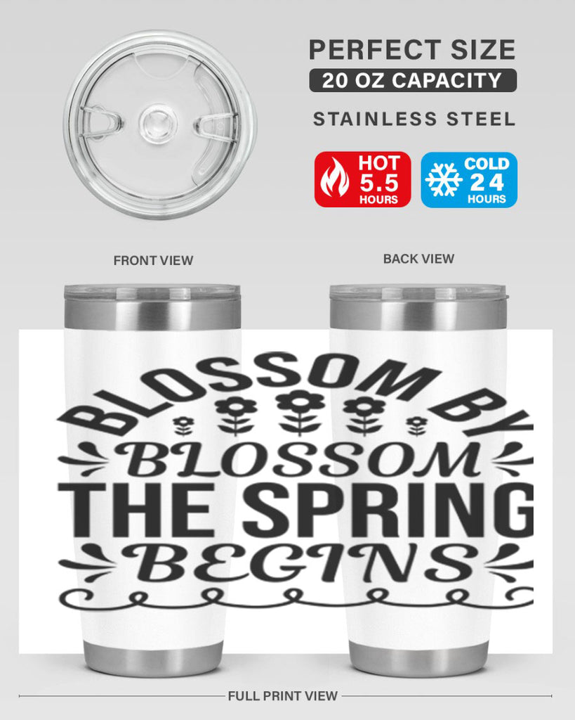 Blossom by blossom the spring 93#- spring- Tumbler
