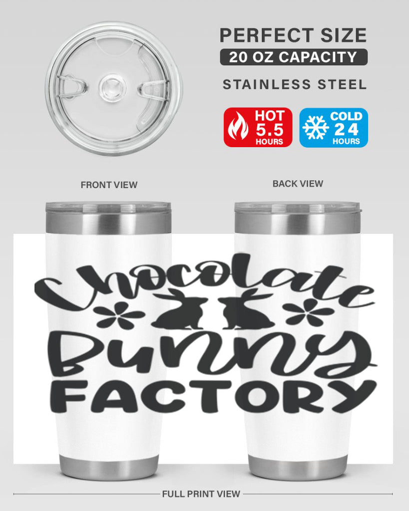 Chocolate bunny factory  110#- spring- Tumbler