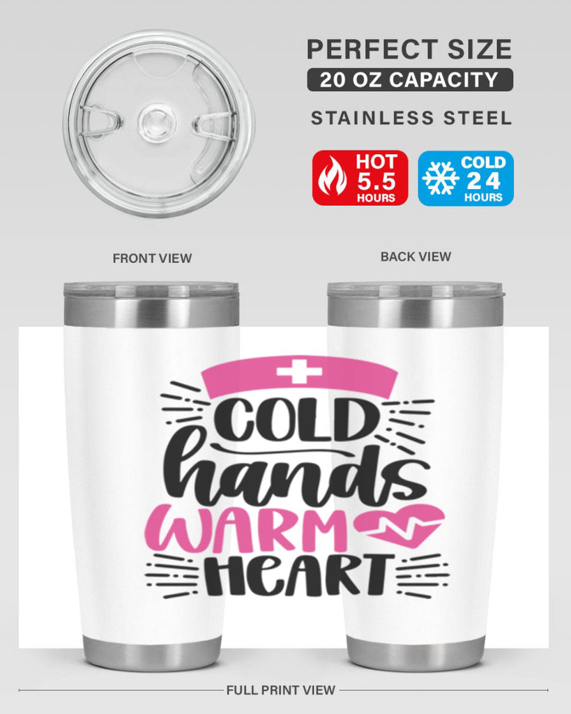 Cold Hands Warm Heart Style Style 206#- nurse- tumbler