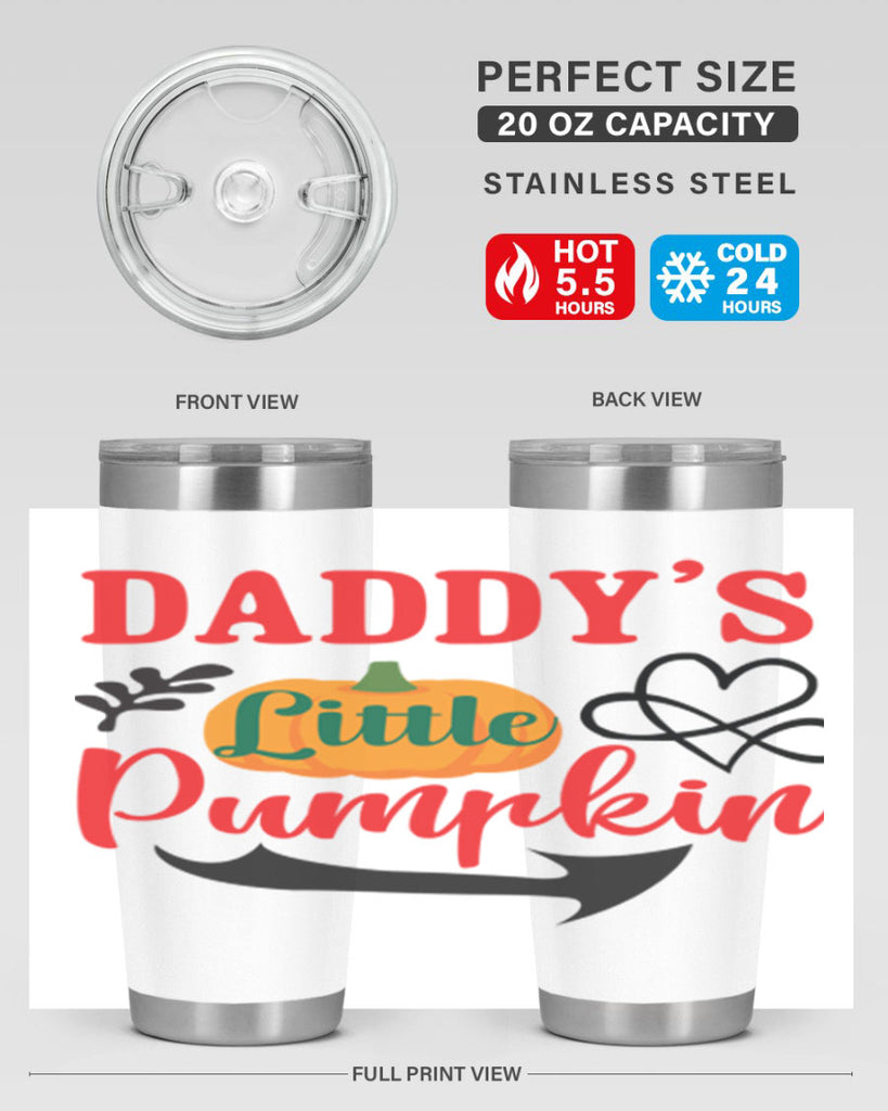 DADDYSLITTLEPUMPKIN 69#- fall- Tumbler