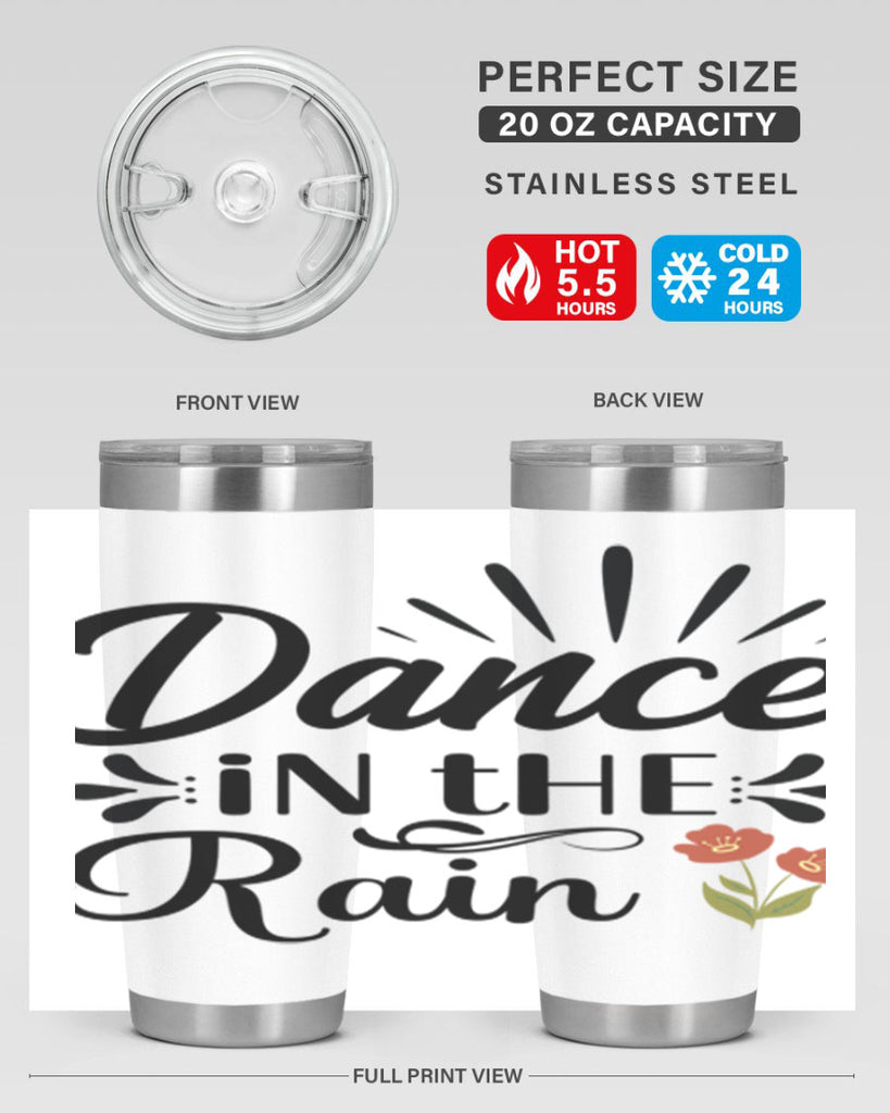 Dance in the Rain  121#- spring- Tumbler