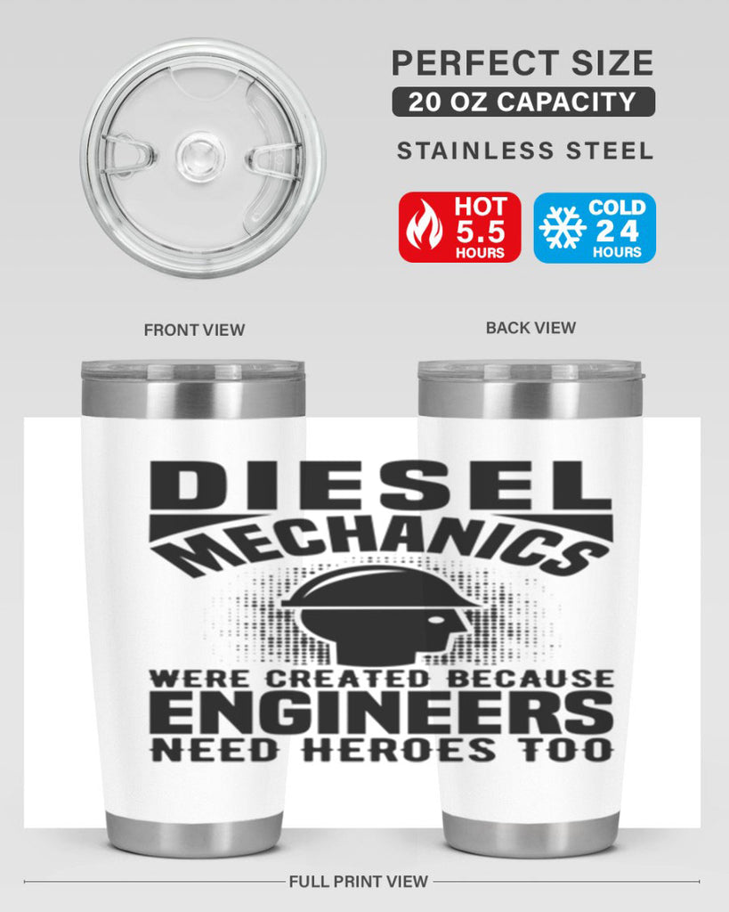 Diesel mechanics Style 19#- engineer- tumbler