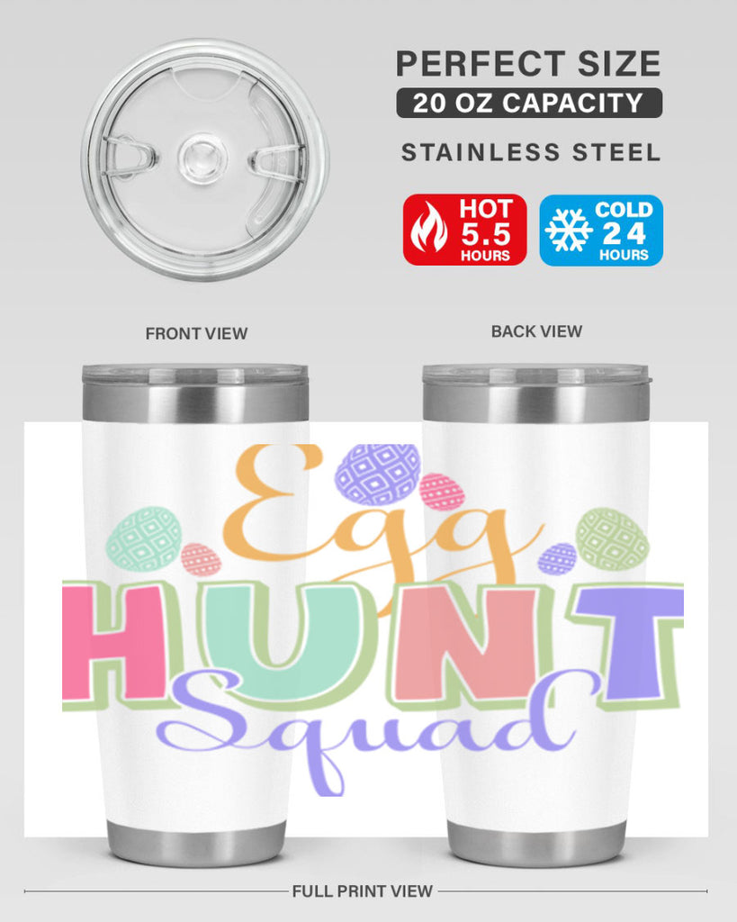Egg hunt squad130#- spring- Tumbler