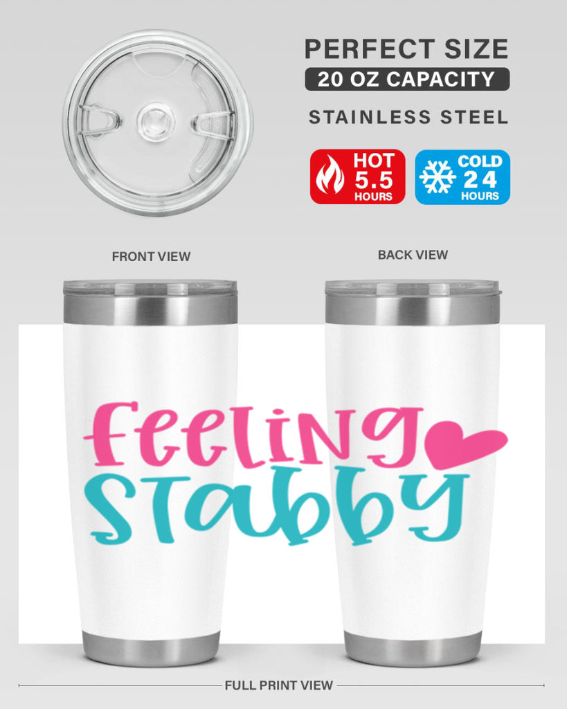 Feeling Stabby Nurse Style Style 192#- nurse- tumbler