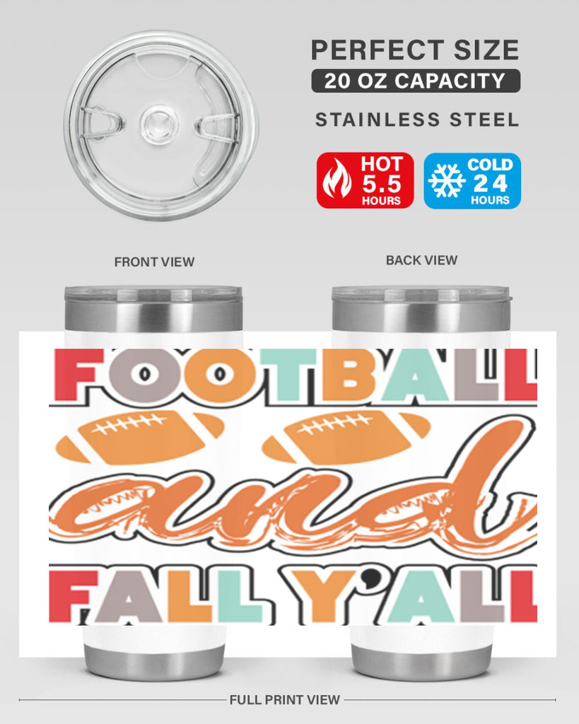 FootballandFallYall 186#- fall- Tumbler