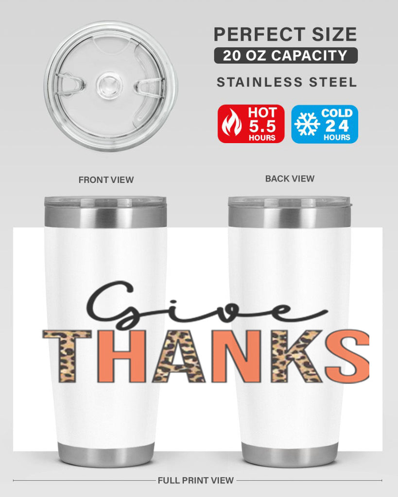Give thanks 194#- fall- Tumbler