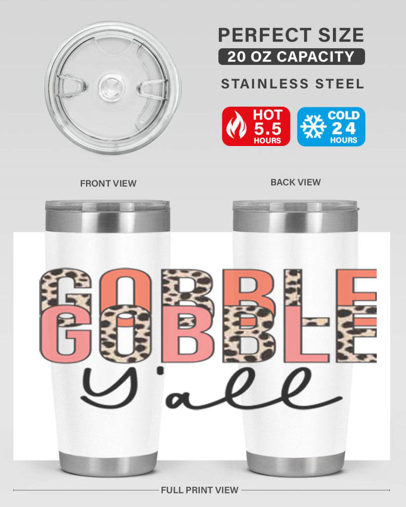 Gobble gobble yall 200#- fall- Tumbler