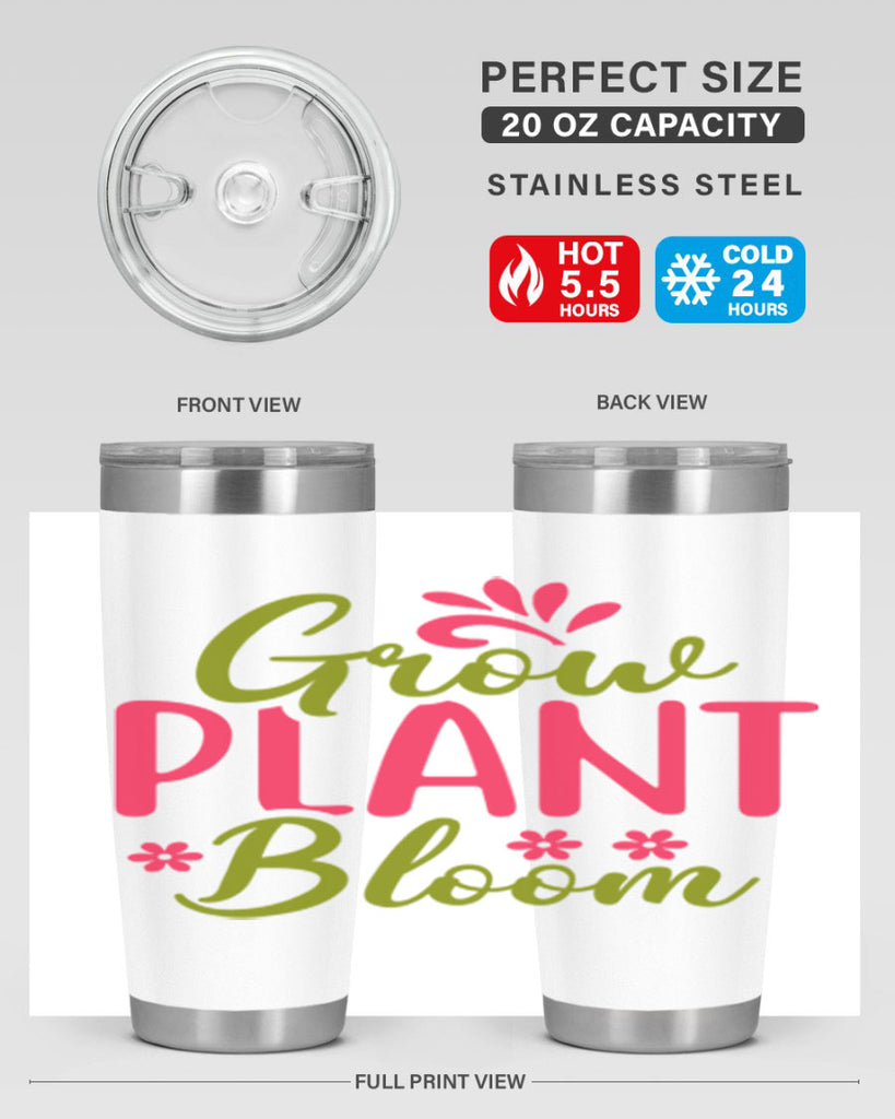 Grow Plant Bloom 149#- spring- Tumbler