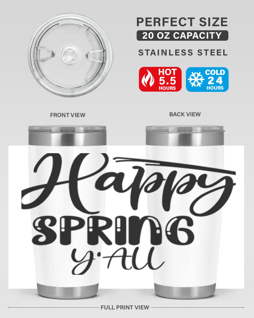 HAPPY SPRING YALL  179#- spring- Tumbler