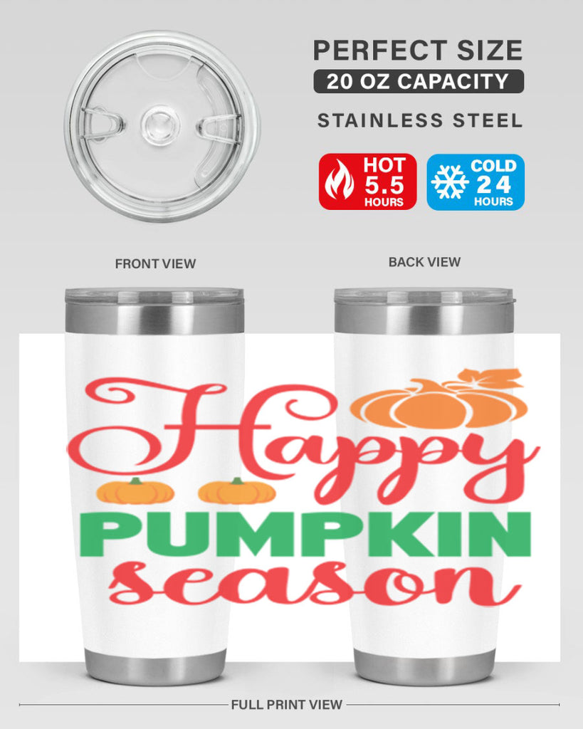 HAPPYPUMPKINSEASON 257#- fall- Tumbler