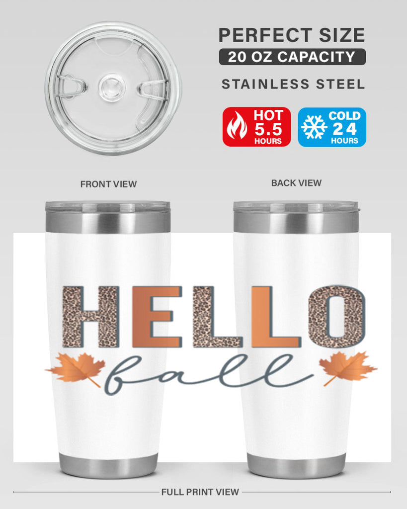 Hello Fall 272#- fall- Tumbler