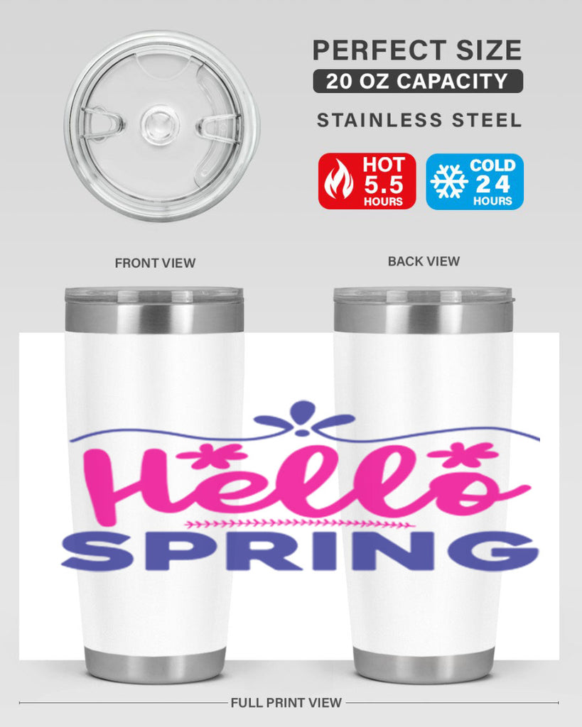Hello Spring 212#- spring- Tumbler