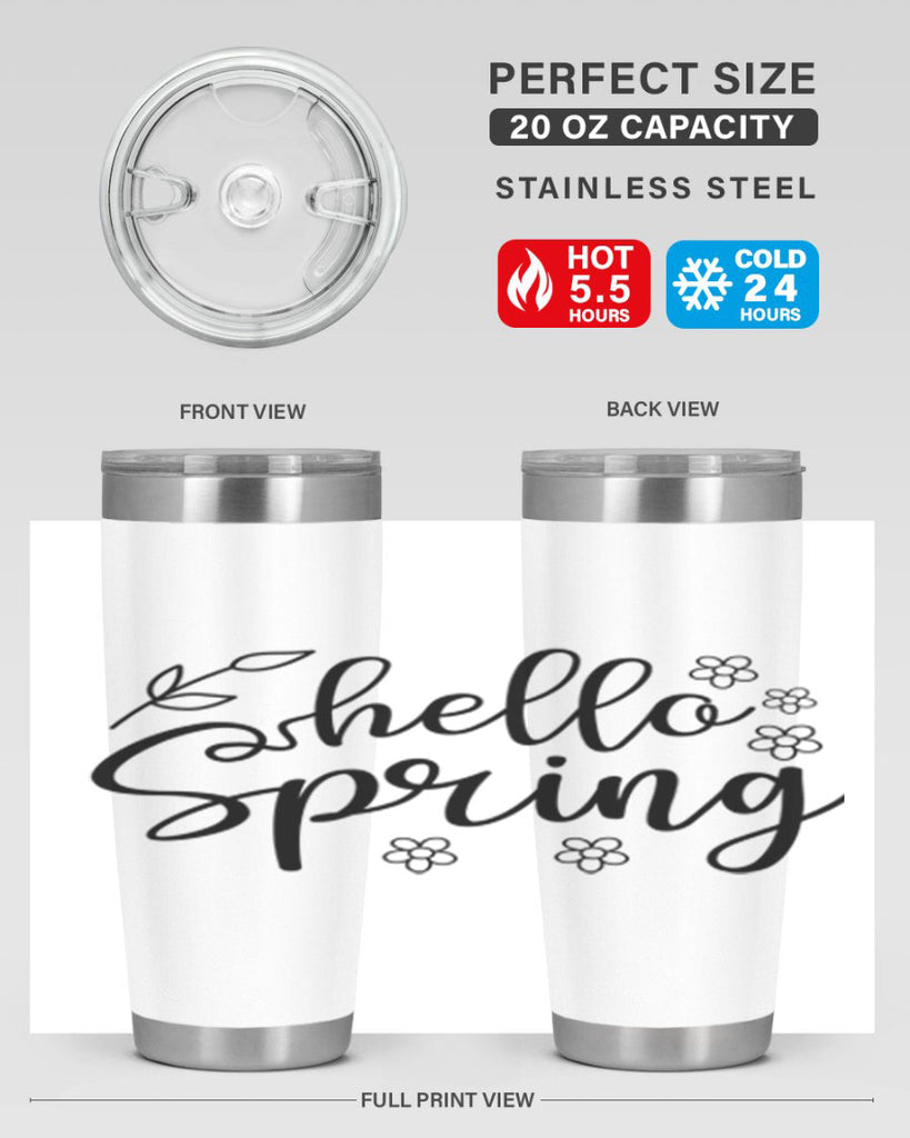 Hello spring  225#- spring- Tumbler