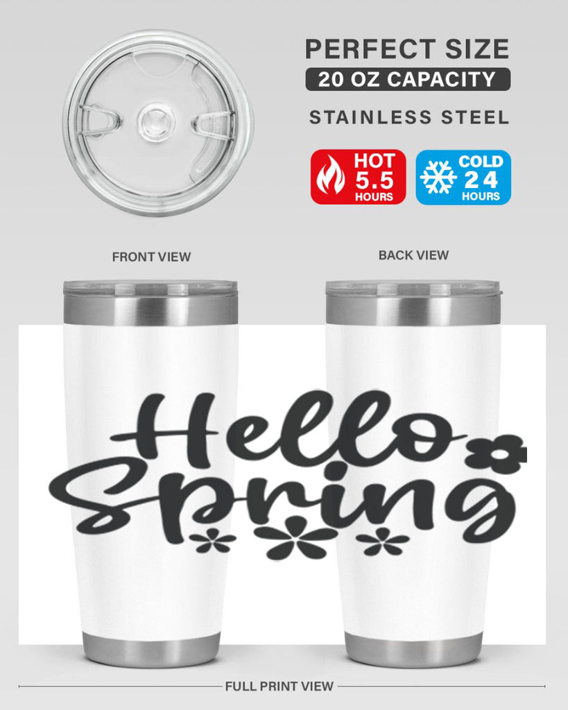 Hello spring  design 232#- spring- Tumbler
