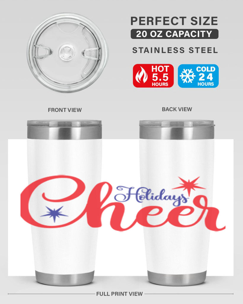 Holidays Cheer 191#- winter- Tumbler