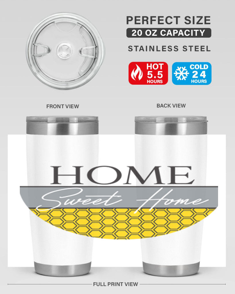Home Sweet Home Hive lines246#- spring- Tumbler