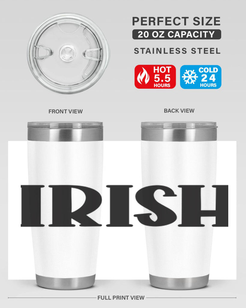 Irish Style 77#- St Patricks Day- Tumbler