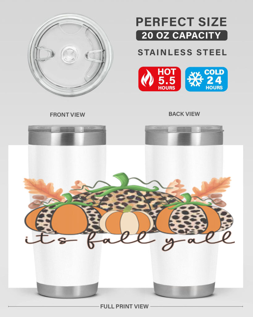 Its FALL Yall 372#- fall- Tumbler