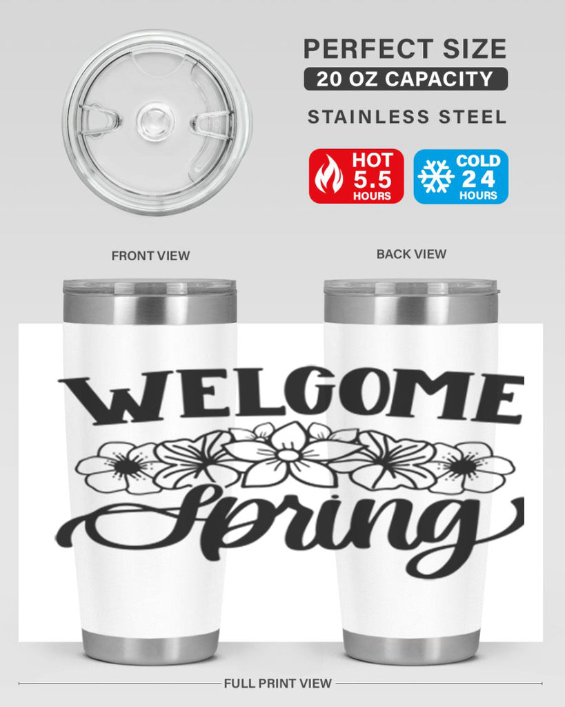 PNG_Welcome Spring396#- spring- Tumbler