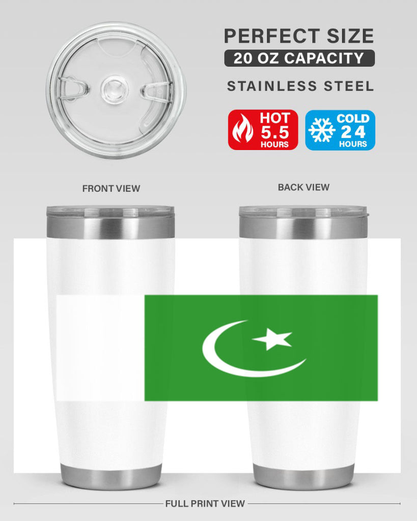 Pakistan 66#- world flags- Tumbler