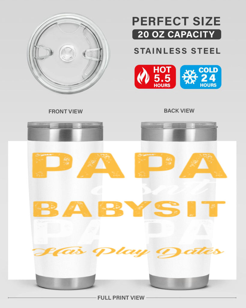Papa 124#- grandpa - papa- Tumbler