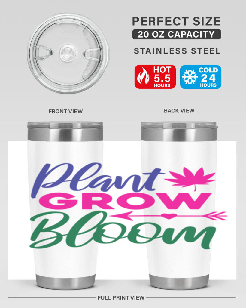 Plant Grow Bloom 389#- spring- Tumbler