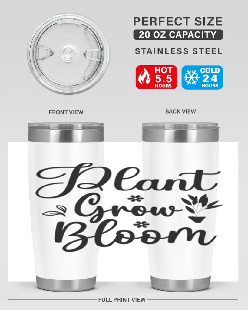 Plant Grow Bloom 391#- spring- Tumbler