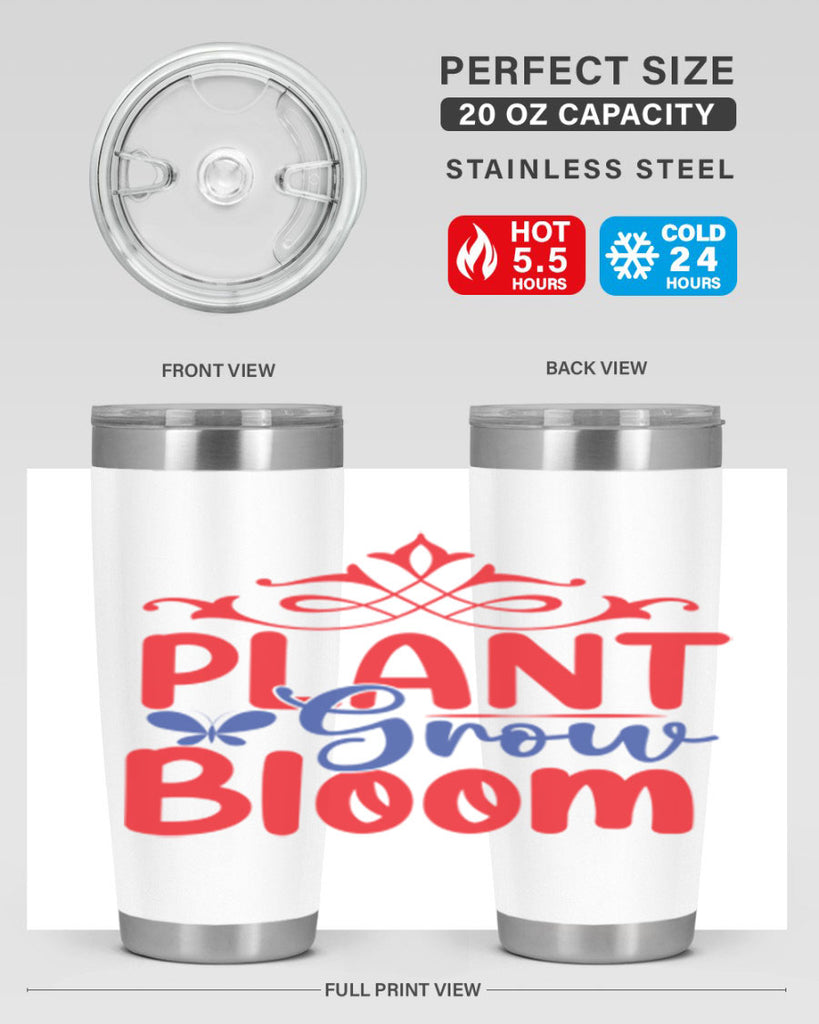 Plant Grow Bloom 392#- spring- Tumbler