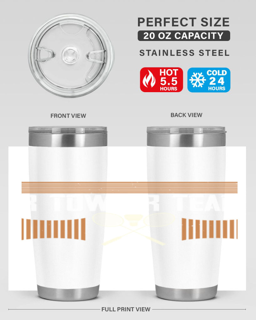 R Town R Team 1912#- badminton- Tumbler