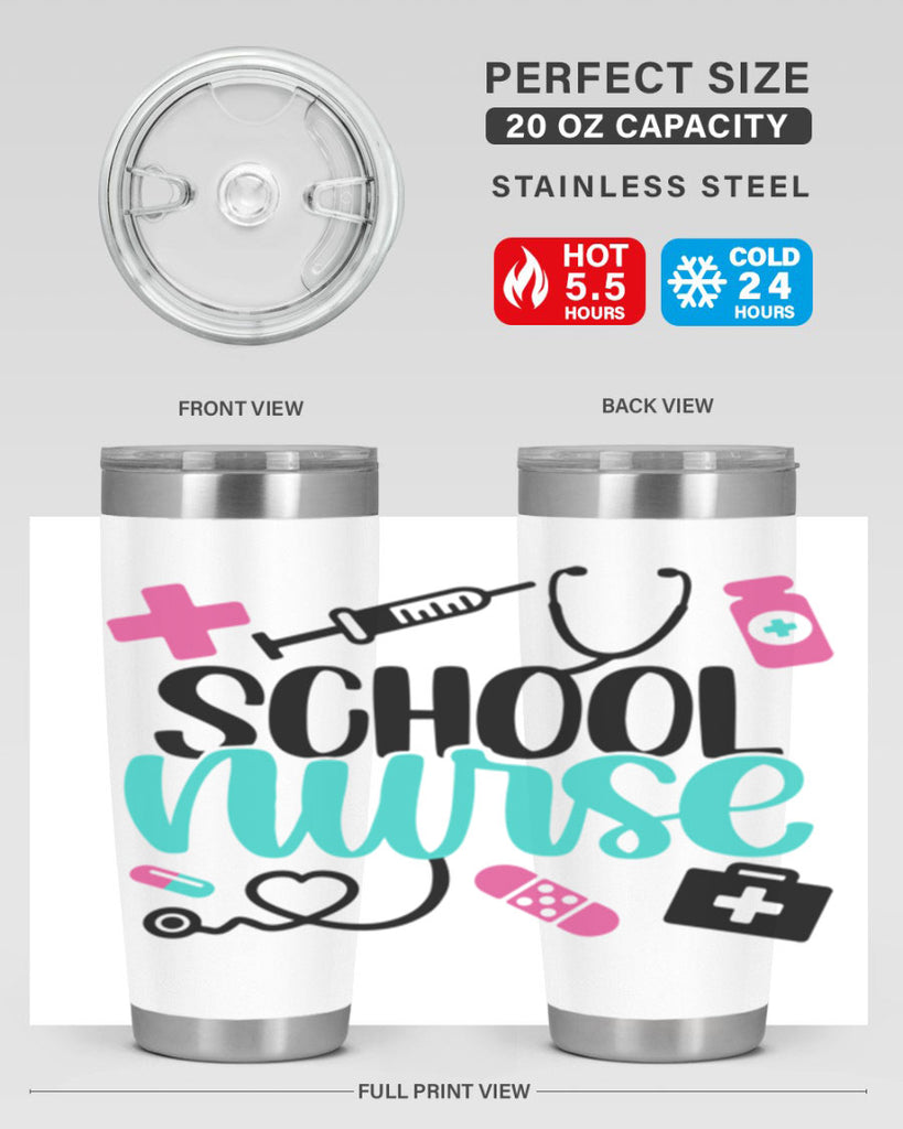 School Nurse Style Style 51#- nurse- tumbler