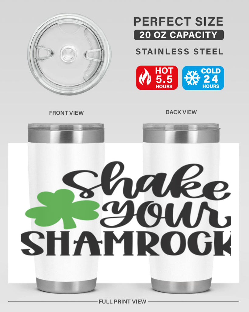 Shake Your Shamrock Style 33#- St Patricks Day- Tumbler
