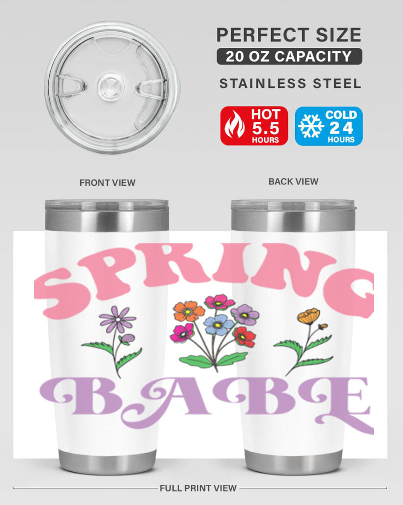 Spring Babe  480#- spring- Tumbler