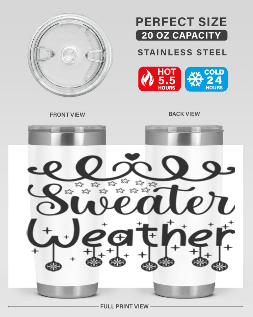 Sweater Weather 400#- winter- Tumbler