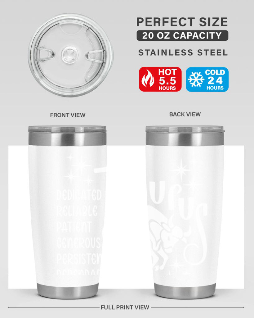 Taurus 491#- zodiac- Tumbler
