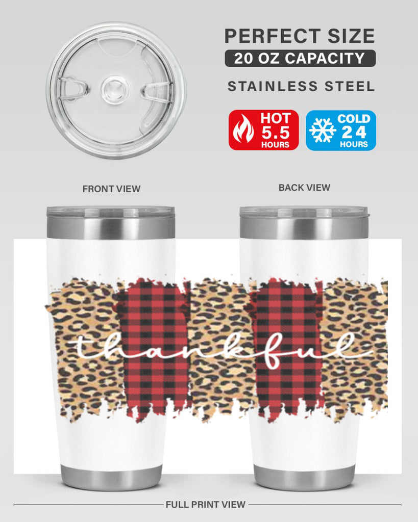 Thankful Fall 597#- fall- Tumbler