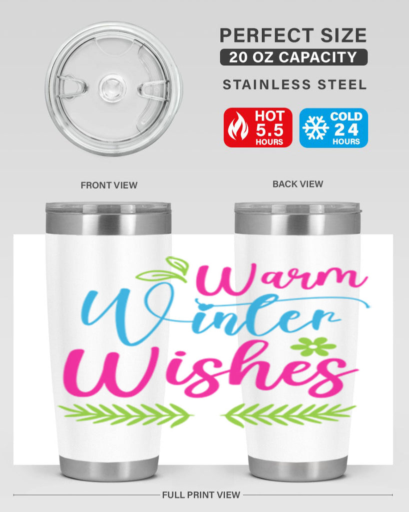 Warm Winter Wishes 450#- winter- Tumbler