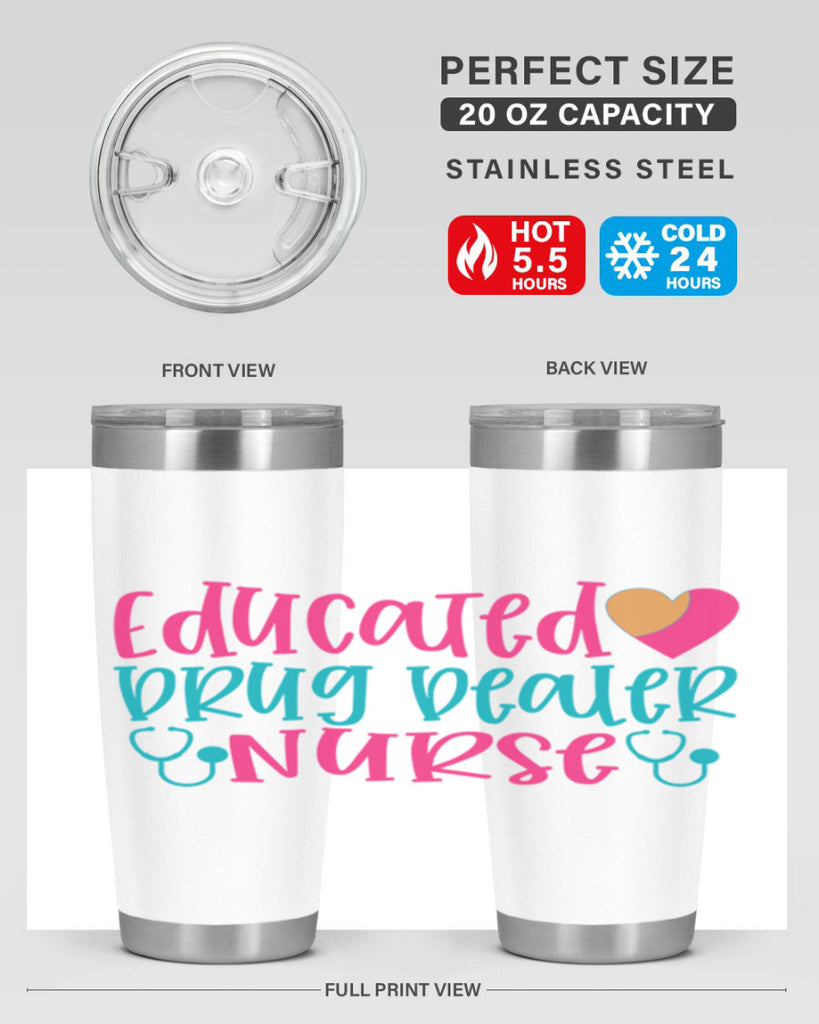 educted drug bealer nurse Style Style 194#- nurse- tumbler